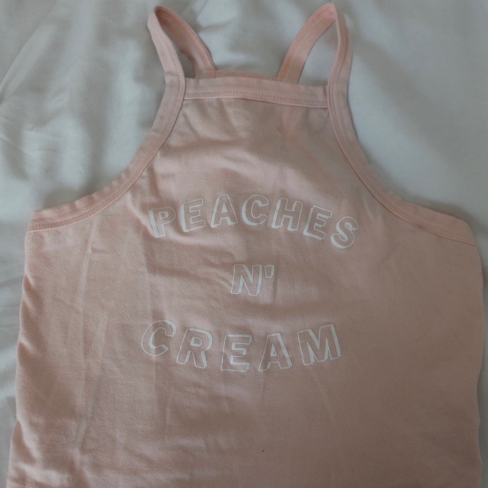 Peaches and Cream Crop Top